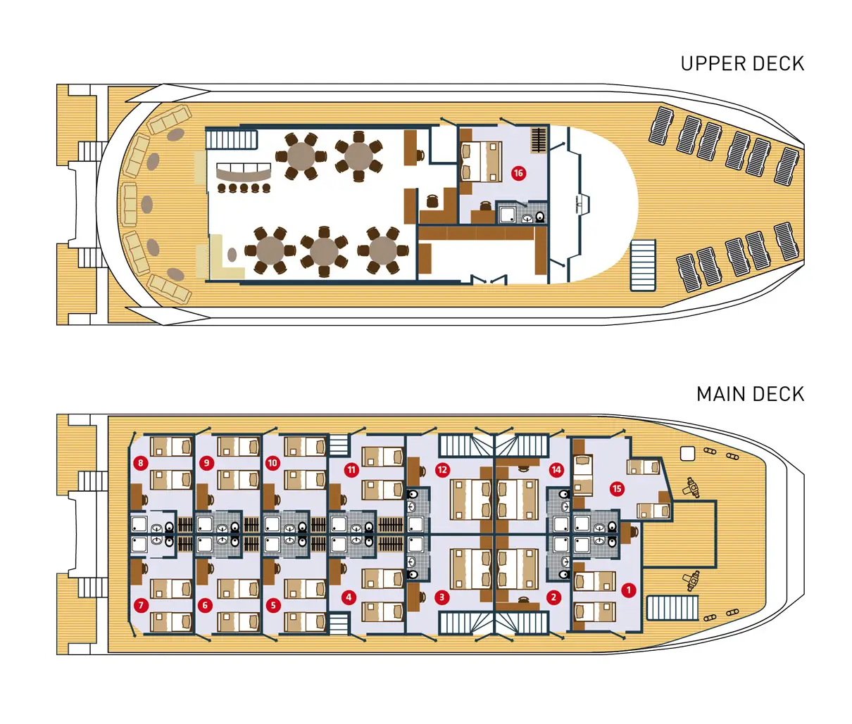 Adriatic-Queen Deck Plan