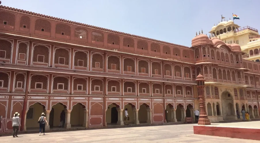 City Palace Interior in Jaipur