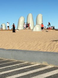 Los Dedos – popular selfie spot at Punta del Este